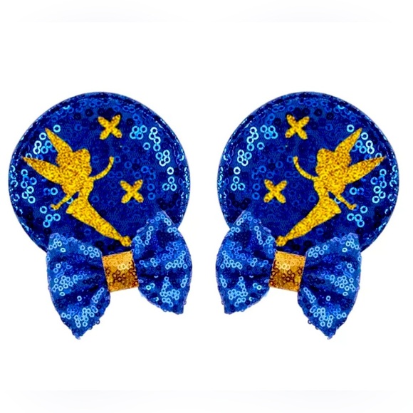 PeterPan Disney Minnie Mouse Ears Hair Clips for Girls - Picture 1 of 4